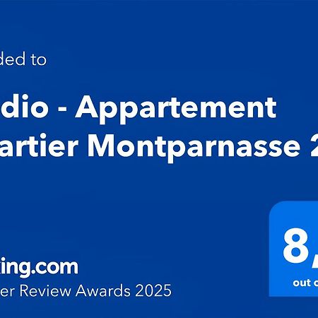 Studio - Appartement Quartier Montparnasse 2 Free Netflix Париж Екстер'єр фото