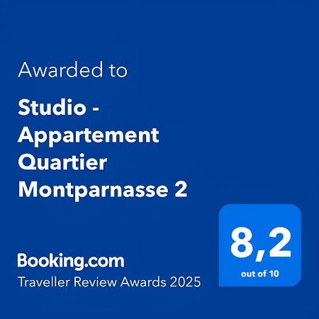 Studio - Appartement Quartier Montparnasse 2 Free Netflix Париж Екстер'єр фото